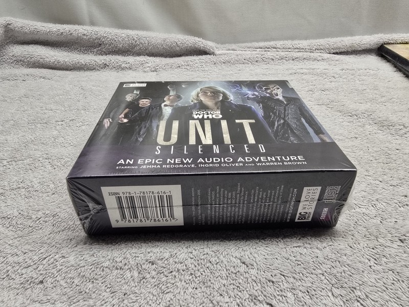 UNIT SILENCED (4 CD SET) DOCTOR WHO BIG FINISH PRODUCTIONS NEW SEALED