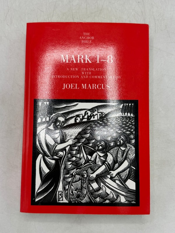 Mark 1-8 Joel Marcus 2005 First Trade Paperback Anchor Bible Doubleday