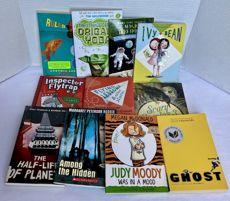 Kids Preteen/Teen Book Lot 11 Books Good Cond. 10 Paperback 1 Hardcover 4lb 6oz gallery