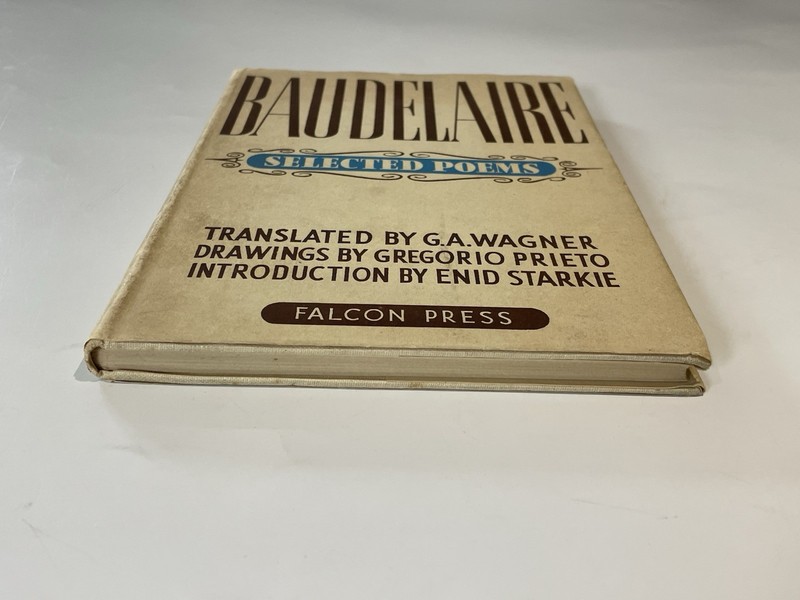 Charles Baudelaire: Selected Poems Falcon Press 1st ed 1946 Illustrations gallery