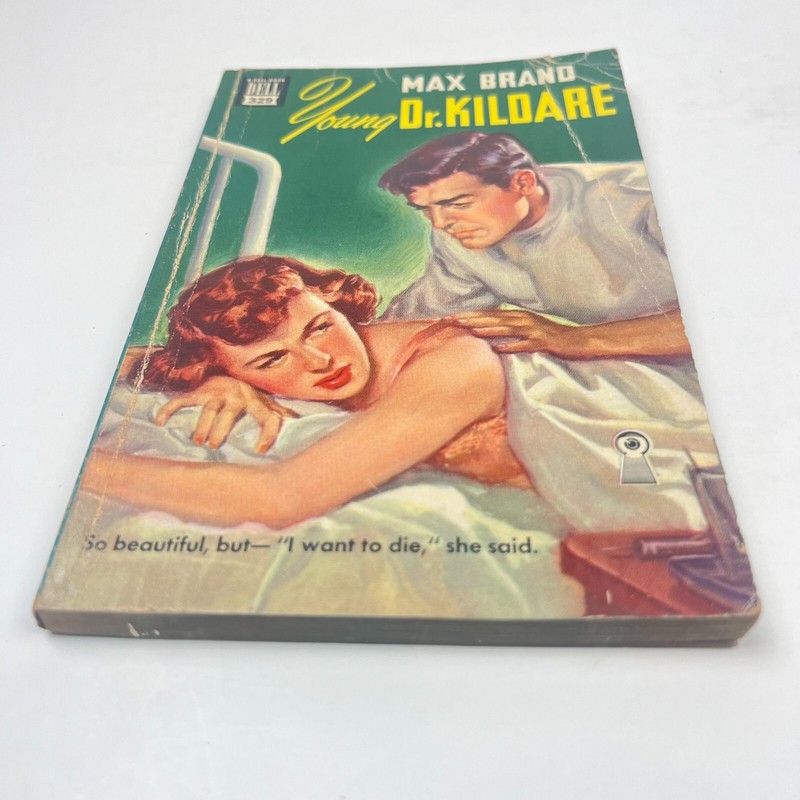 Map Back #329: Young Dr. Kildare 1st PB 1941 Max Brand, DELL Pulp Romance GGA gallery