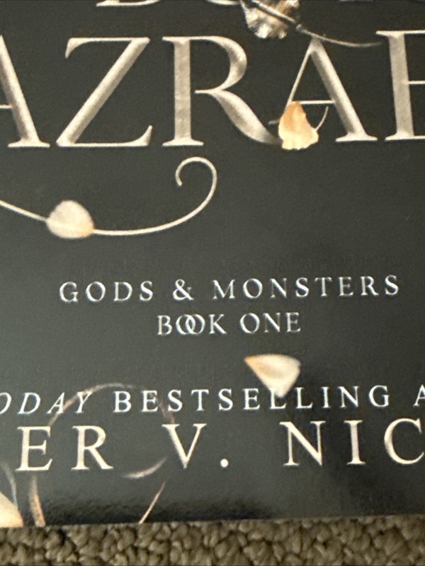 Book of Azrael : Book 1 of the Gods & Monsters Series by Amber V. Nicole (2022, gallery