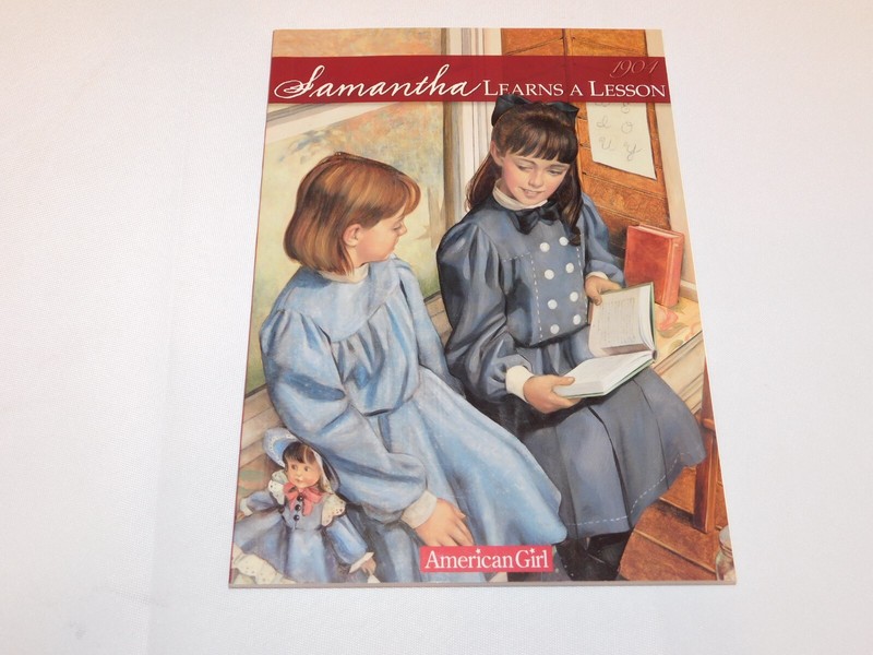 Samantha Learns a Lesson An American Girl by Susan S. Adler 1988 Paperback Bok–