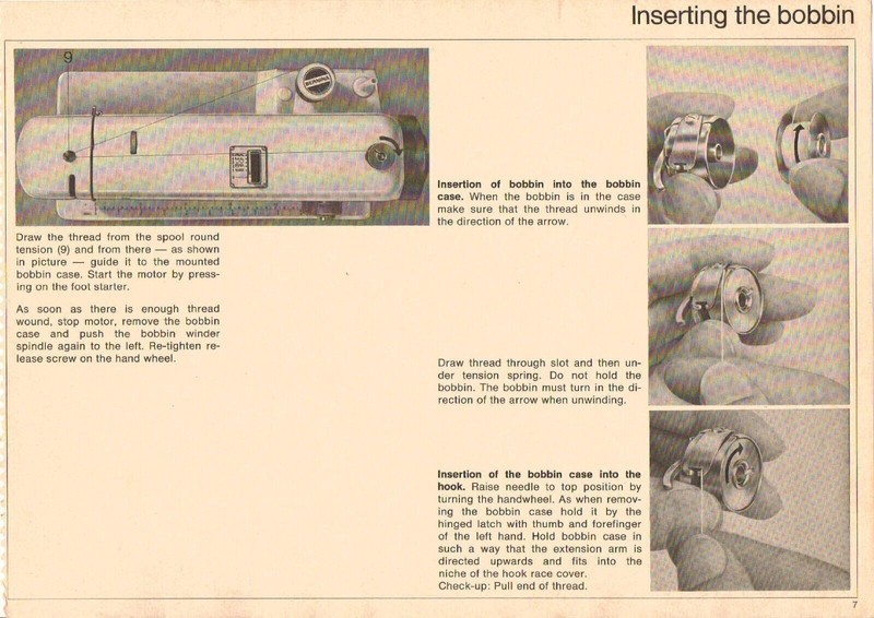BERNINA 707 717 Sewing Machine User Manual Operation Guide gallery