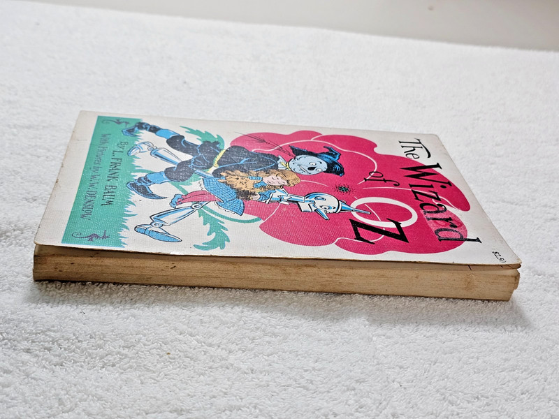 VTG 1956 The Wizard of Oz Baum Rand McNally First Print W.W. Denslow Illustrated gallery