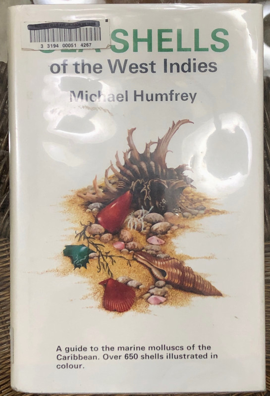 SEA SHELLS OF THE WEST INDIES by Michael Humfrey Hardcover Book Reference