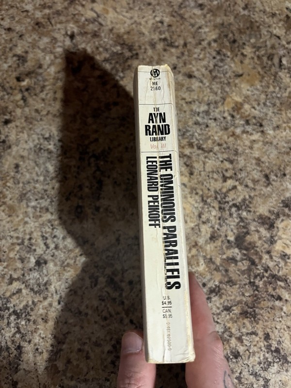 The Ominous Parallels (The Ayn Rand Library - Volume III) Leonard Peikoff PB gallery
