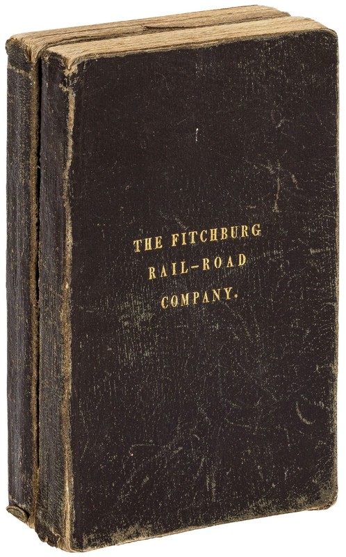 William Plummer CROCKER / Two Volumes of Manuscript Surveys conducted