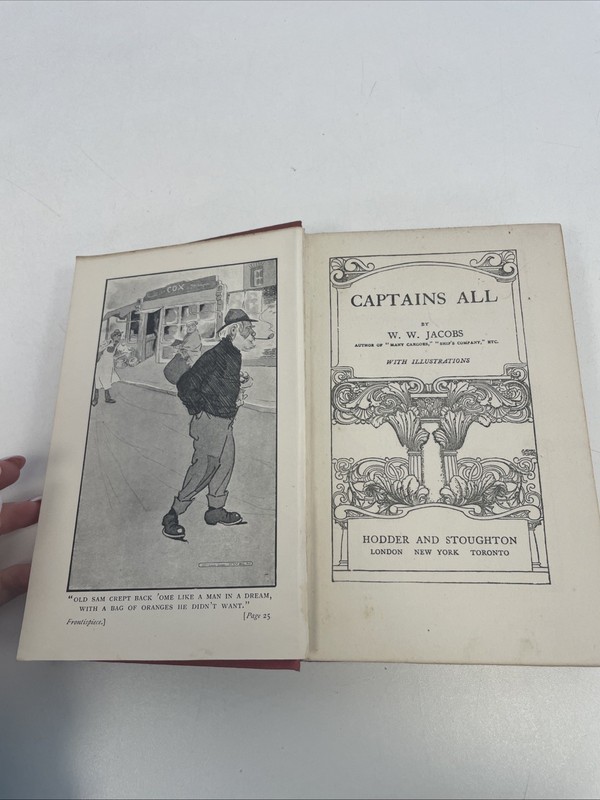Captains All W.W Jacobs Hodder & Stoughton 1912 gallery