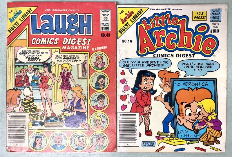 Archie digests lot; 11 from early 1980s: Laugh, JokeBook, Double Digest, more! gallery