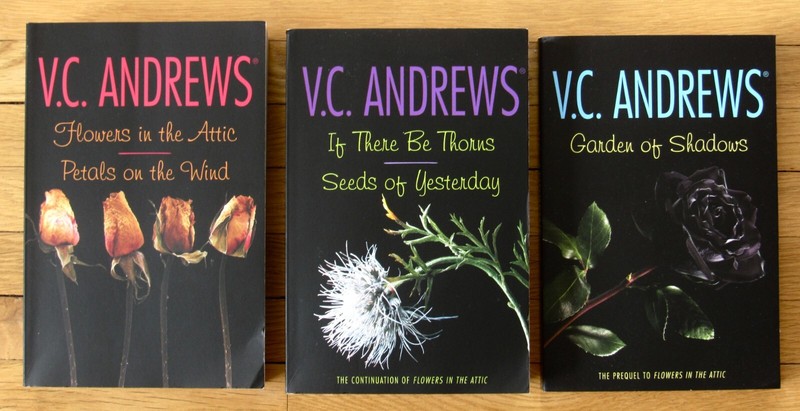 Lot 5 V.C. ANDREWS Stories in 3 Volumes Flowers in Attic Dollanganger PB EXC
