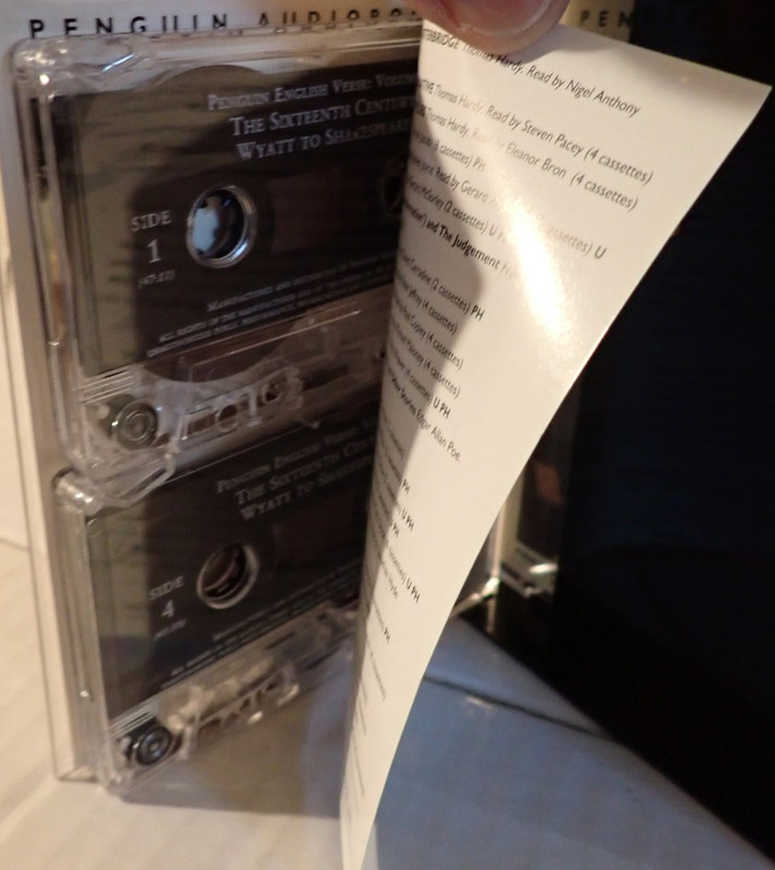Penguin Audiobooks Penguin English Verse Cassette Set 1-6 (12 Cassettes 6 Books) gallery