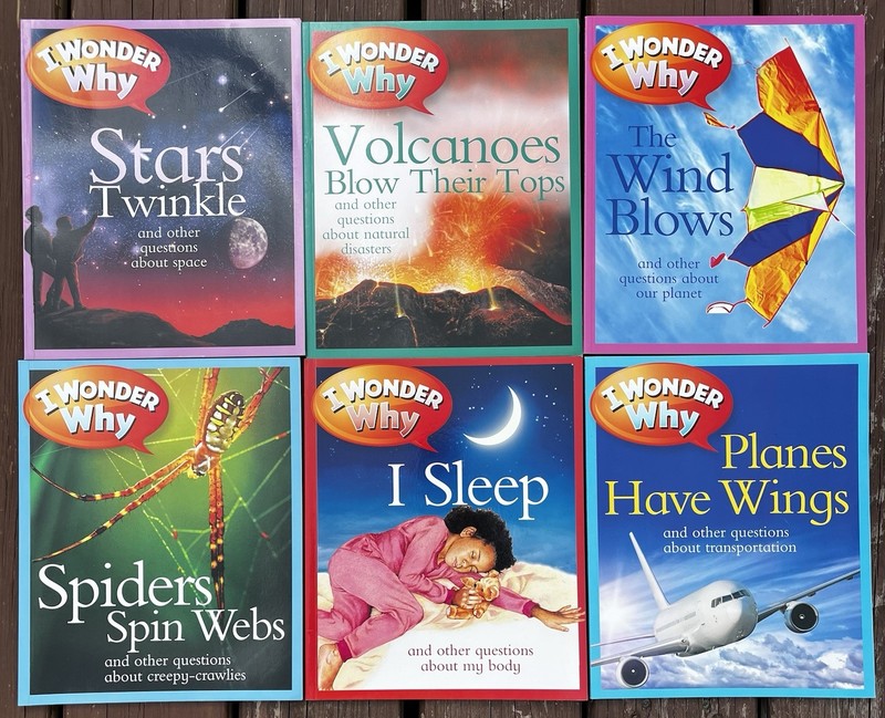 I Wonder Why Children’s Science Books Lot of 6 Kingfisher Nonfiction Educational