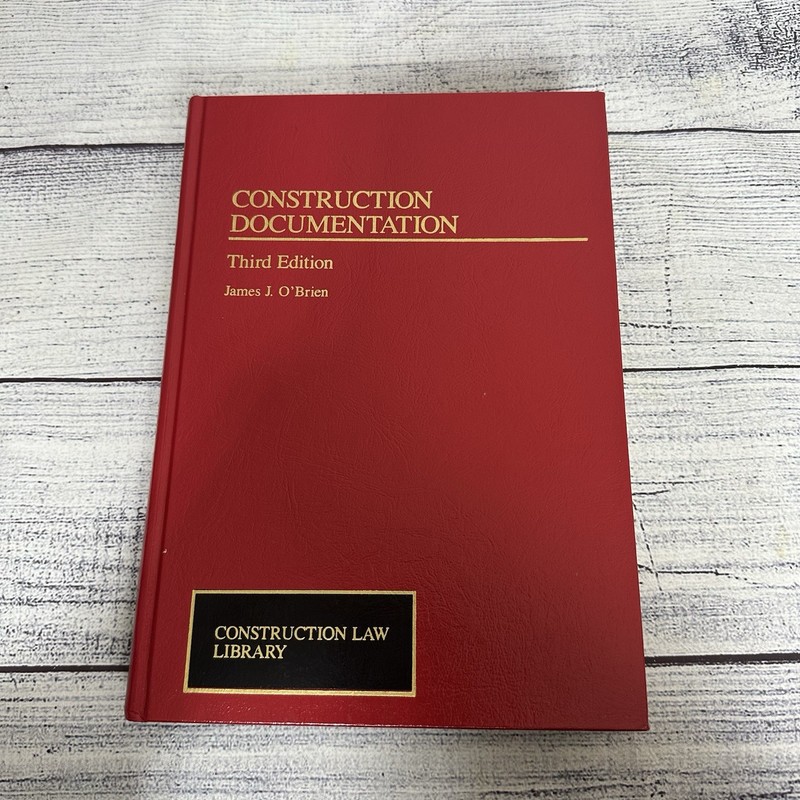 Construction Documentation (Construction Law Library)