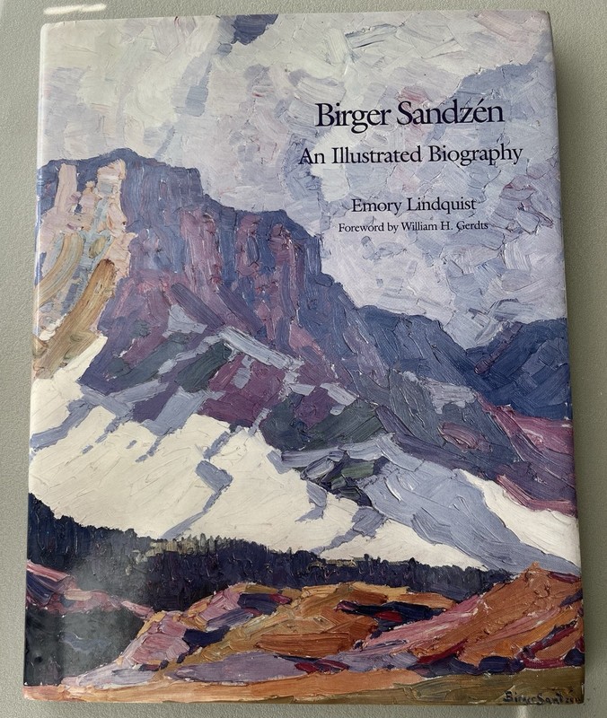 Birger Sandzen an Illustrated Biography Emory Lindquist HC Design By Janet Moore