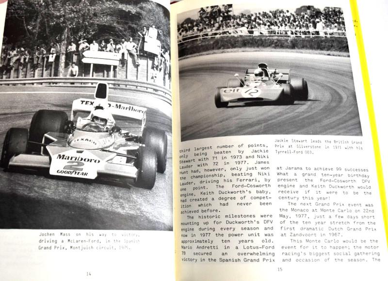 ‘Ford Formula One - Ten Years Plus’ Book by L. Geary - Ian Henry Pub. 1982 gallery