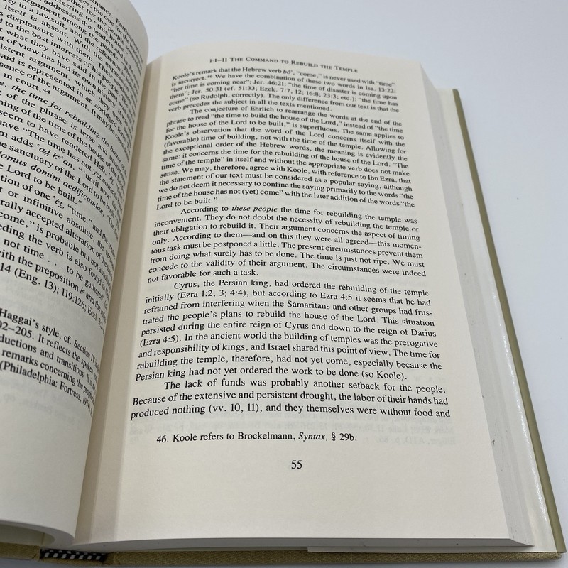 NICOT The Books of Haggai & Malachi Commentary by Pieter A. Verhoef Book HC DJ gallery