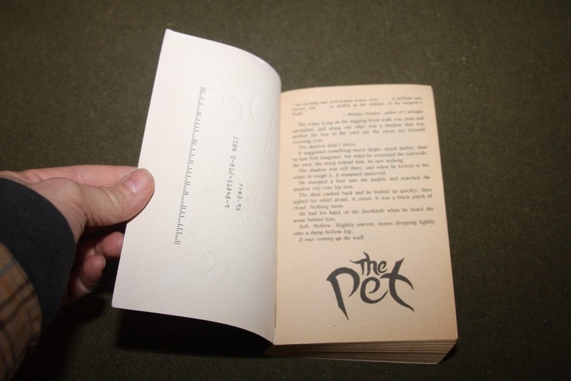 The Pet by Charles L. Grant 1987 PB 1st Printing Tor Horror gallery