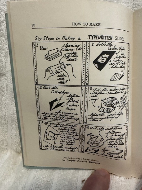 “How To Make Handmade Lantern Slides” 1956 Pprbk gallery