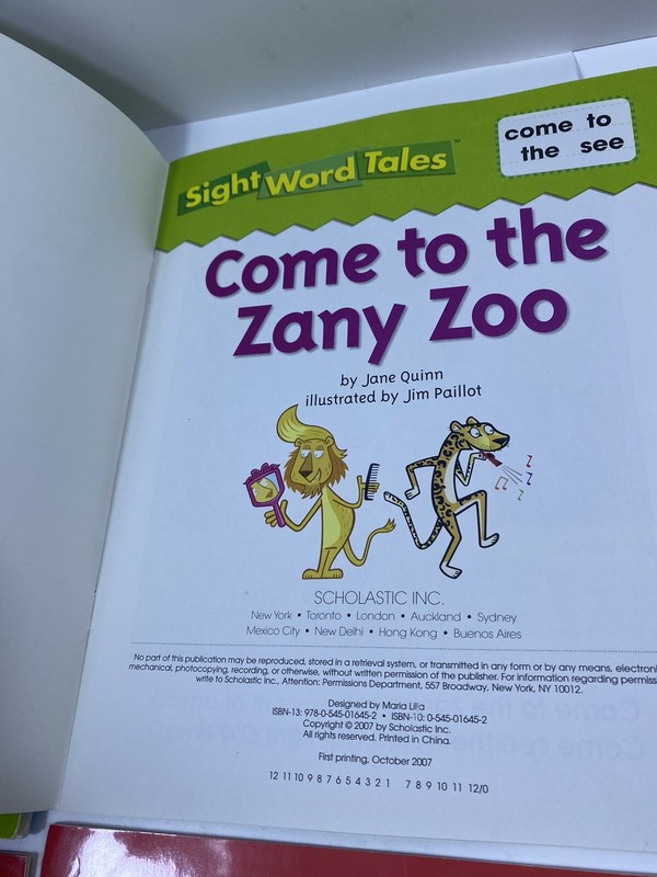 Sight Word Readers Learning to Read Children Books Kindergarten Lot 17 gallery