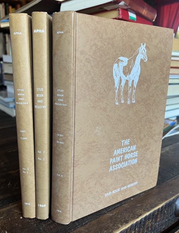 3 Vol The American Paint Horse Association Stud Book Set Equestrian Set gallery