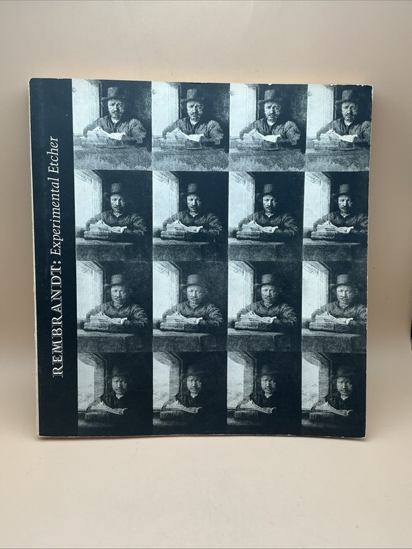 Rembrandt: Experimental Etcher 1969 Softcover Exhibition Catalog Book Art MFA