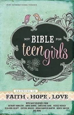 NIV, Bible for Teen Girls, Hardcover: Growing in Faith, Hope, and Love gallery