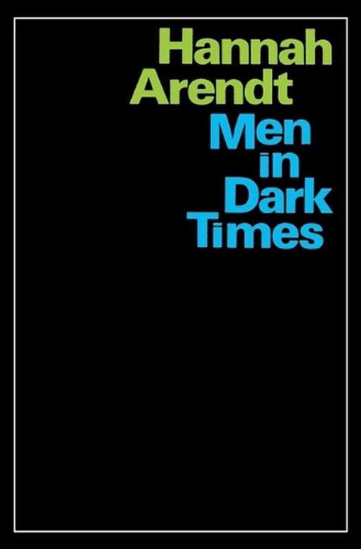Men in Dark Times by Hannah Arendt (English) Paperback Book