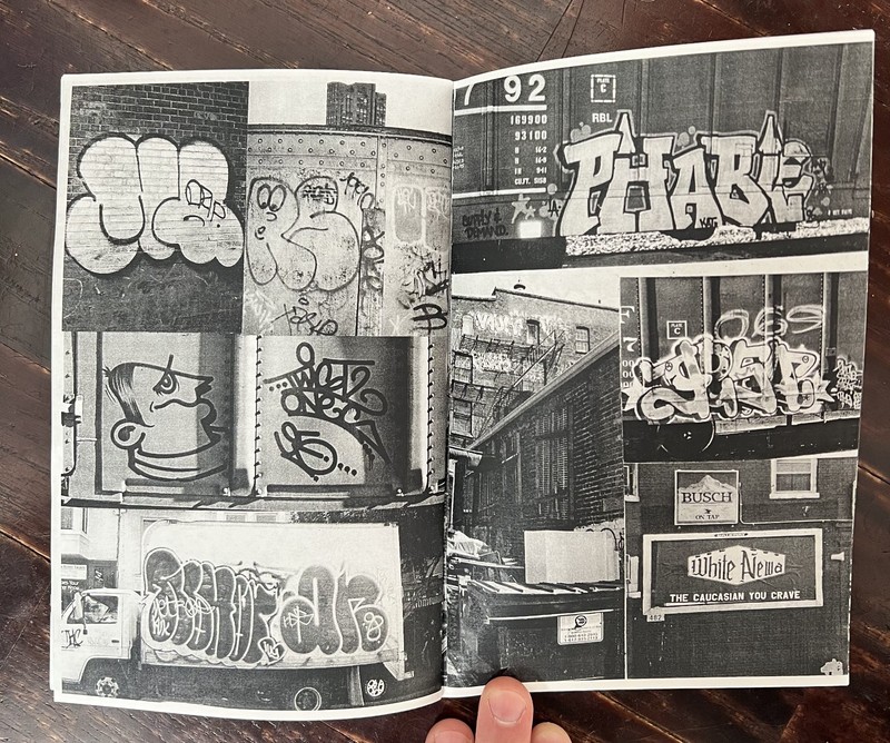 ULTRA RARE! - Catharsis Vol. 1 Issue 2 Graffiti Photocopy Cut n Paste Zine gallery