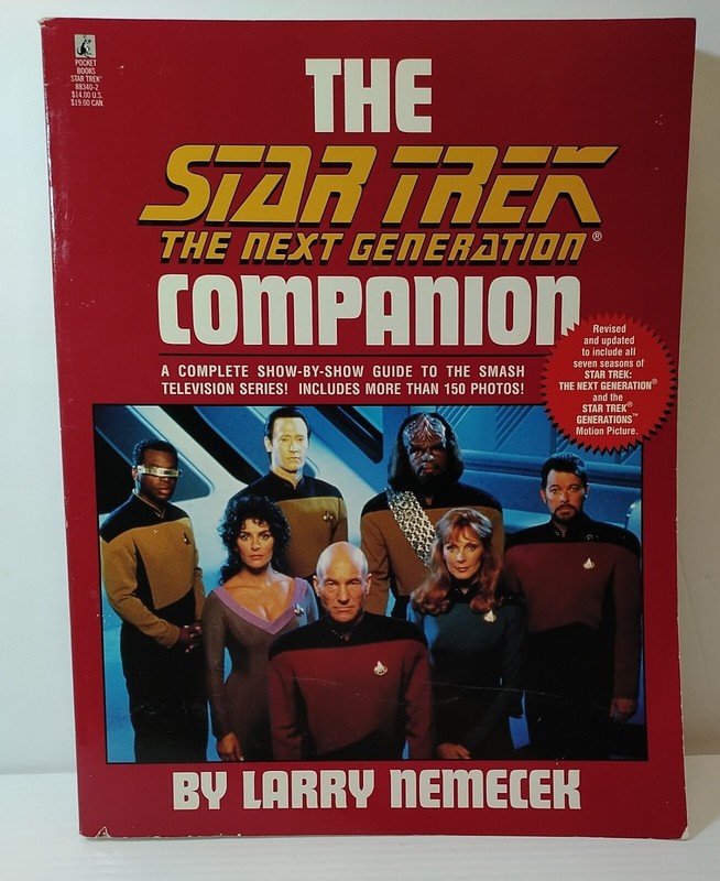 The Star Trek: The Next Generation Companion by Larry Nemecek