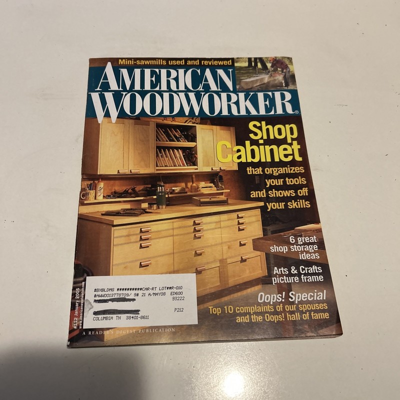 American Woodworker Magazine January 2005