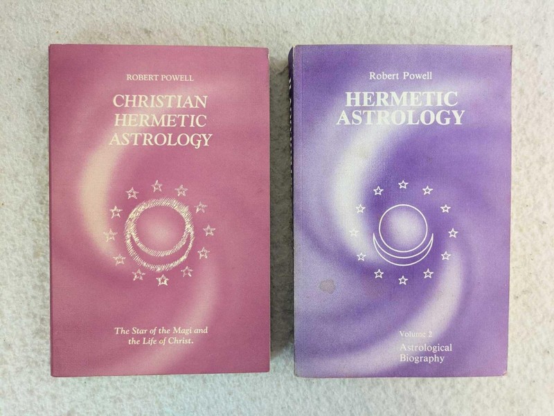 Robert Powell HERMETIC ASTROLOGY Vol’s 1 & 2 1991 Golden Stone Press