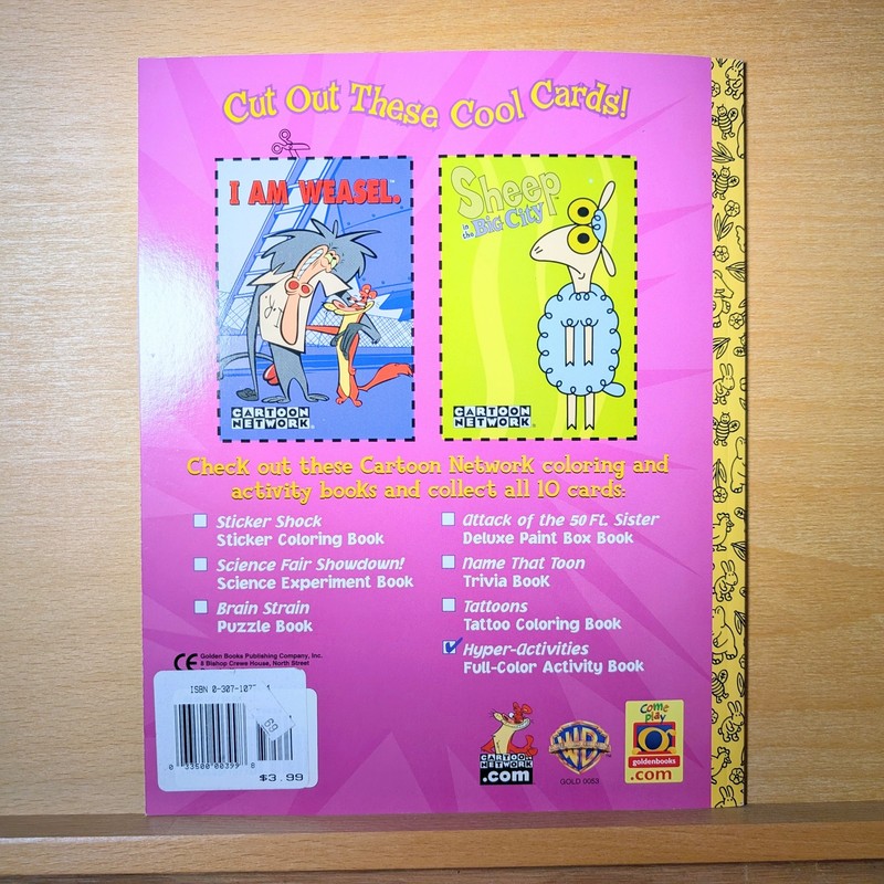 Cartoon Network Magazine Hyper-Activities Activity Book and Comics NO LABEL gallery