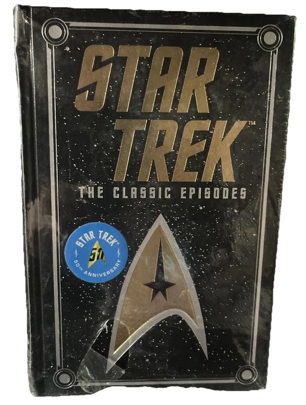 NEW SEALED Star Trek – Classic Episodes James Blish Bonded Leather 50th Anniv