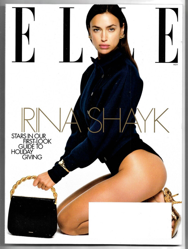 IRINA SHAYK * ELLE Magazine November 2023