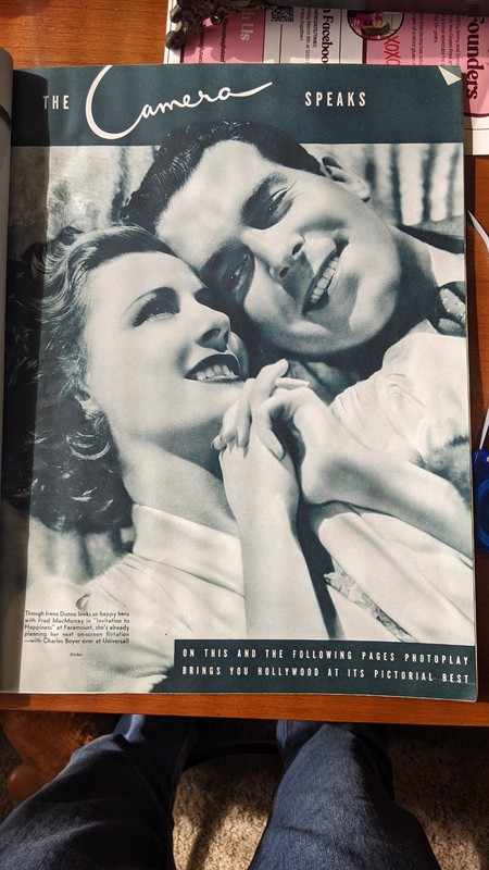 PHOTOPLAY Magazine Priscilla Lane Cover July 1939 James Stewart Fred MacMurray gallery