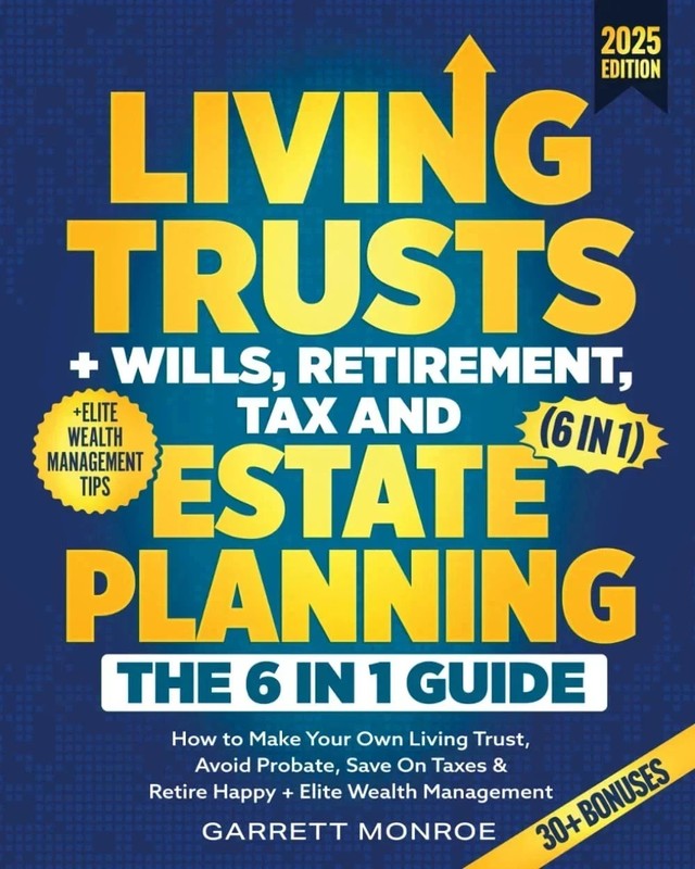 Living Trusts & Estate Planning 6-in-1 Guide 2025 | free shipping US