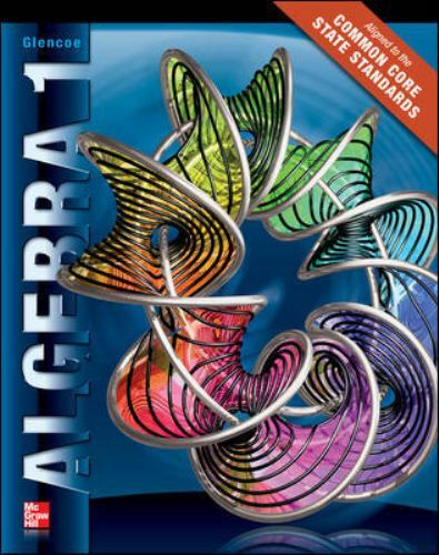 Merrill Algebra 1 Ser.: Algebra 1, Student Edition by McGraw Hill (2011,…