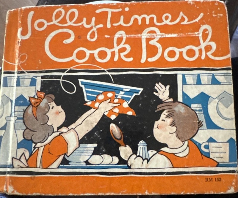 Vintage 1934 Jolly Times Children’s Cook Book Clarence Biers Illustrated HC