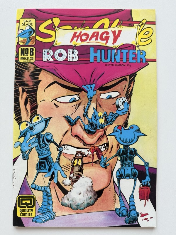 Sam Slade Robo-Hunter #8 Quality Comics, May 1987