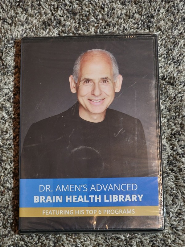 Dr. Amen’s Advanced Brain Health Library DVD Top 6 Programs New Sealed