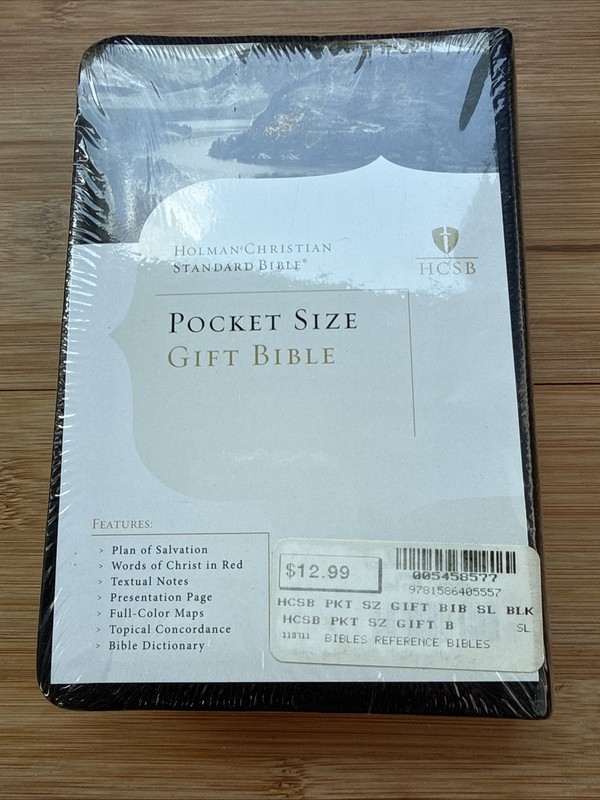 Holman HCSB Pocket Size Holy Bible Gift Edition Red Letter Compact SEALED NEW gallery