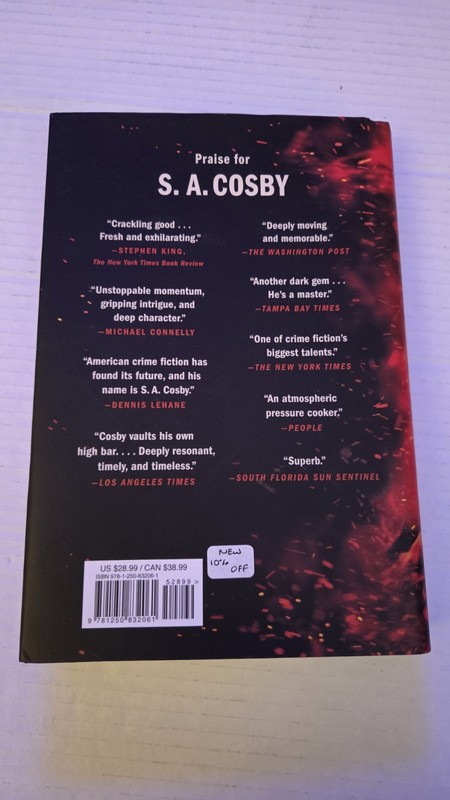 King of Ashes by S.A. Cosby 2025 Hardcover Book gallery