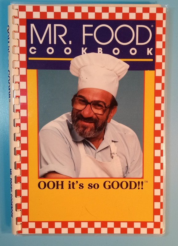 Mr. Food Cookbook. Vgt. 1986. 122 Pages.
