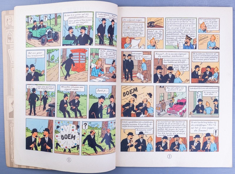 Kuifje En Het Zwarte Goud 1968 Early Dutch Paperback Edition Casterman Tintin gallery