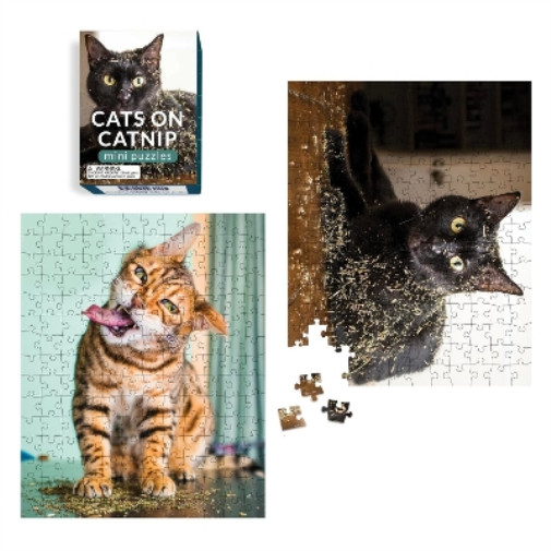 Andrew Marttila Cats on Catnip Mini Puzzles (Mixed Media Product) (UK IMPORT)