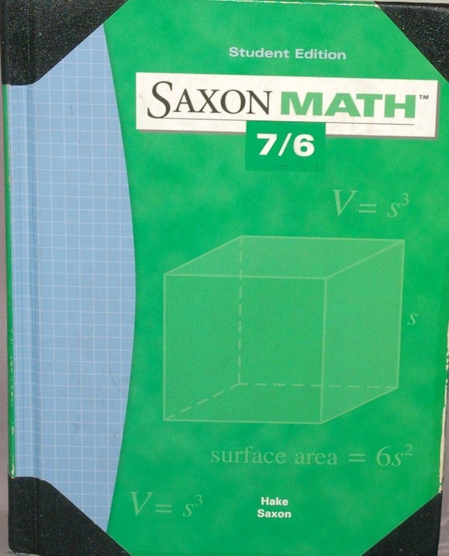 Saxon Math 7 6