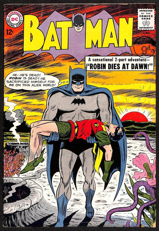 Batman #156 Robin Dies, 1st Dr Hurt FN
