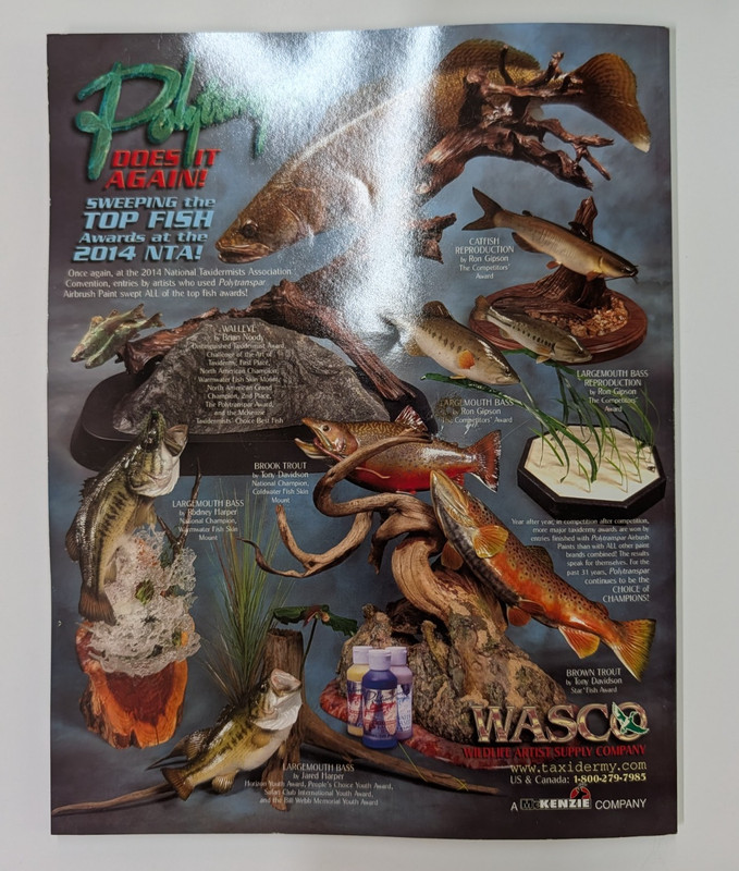 Taxidermy Today Magazine November/December 2014 Issue gallery