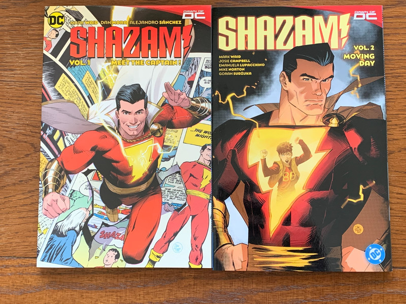 Shazam by Mark Waid TPB Lot Vols 1 2 Captain Marvel DC Comics Paperback